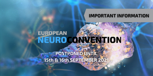 Important announcement: Neuro Convention moved to 15th & 16th September 2021